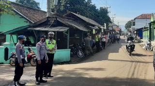 Polsek Darmaraja Gelar Ops Yustisi Prokes Covid-19 Dalam Pelaksanaan AKB